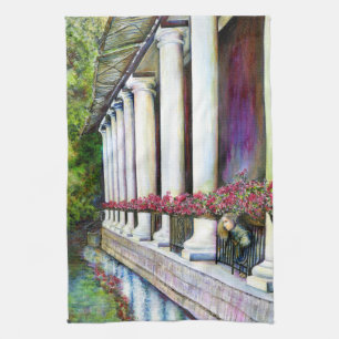 Comfort is the Enemy of Progress Tea Towel