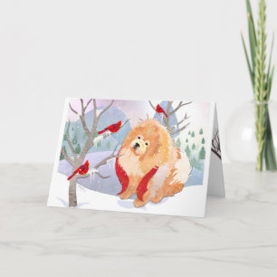 COMFORT & JOY rough Chow art cards