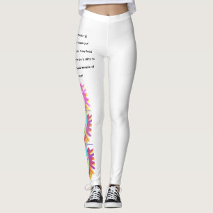 Comfort Meets Courage LK Logo Leggings