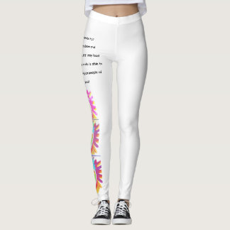 Comfort Meets Courage LK Logo Leggings
