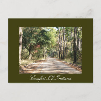 Comfort of Indiana Postcard