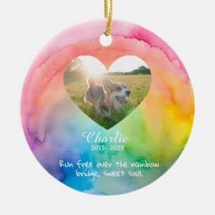 Comfort Remembrance Customisable Pet Sympathy Ceramic Ornament