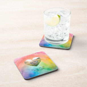 Comfort Remembrance Customizable Pet Sympathy  Coaster