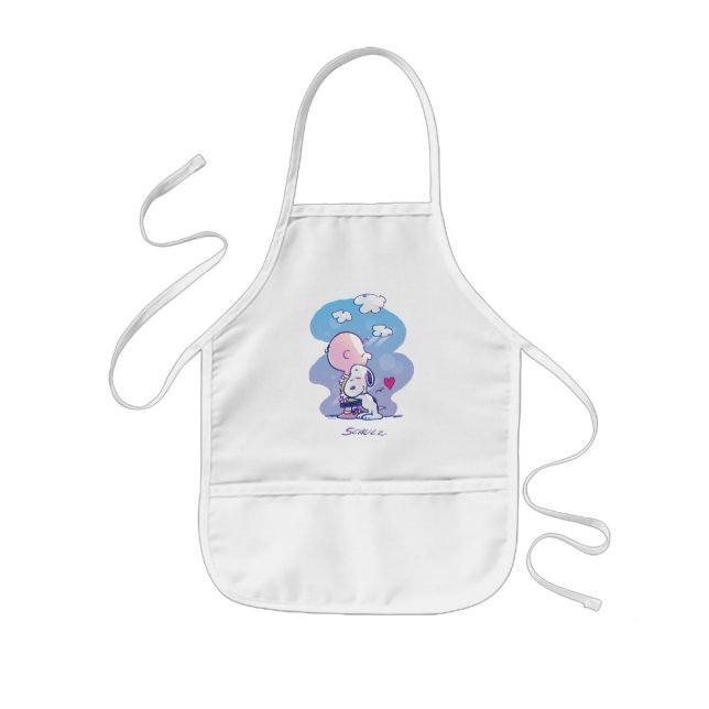 Comfort & Security | Charlie & Snoopy Hug Kids Apron (Front)