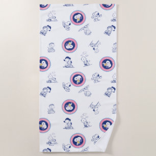 Comfort & Security   Comfort & Security Pattern Beach Towel
