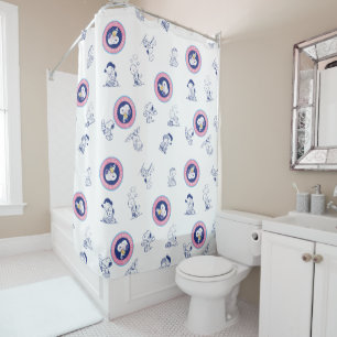 Comfort & Security   Comfort & Security Pattern Shower Curtain