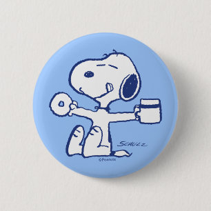 Comfort & Security   Happiness is Morning Rituals 6 Cm Round Badge