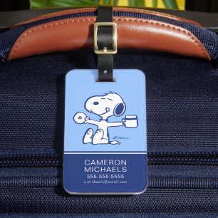 Comfort & Security   Happiness is Morning Rituals Luggage Tag