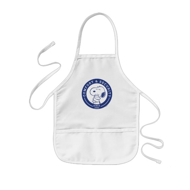 Comfort & Security | Snoopy & Woodstock Hug Kids Apron (Front)