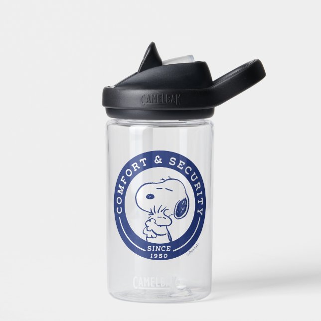 Comfort & Security | Snoopy & Woodstock Hug Water Bottle (Left)