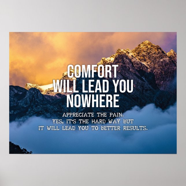 Comfort Wil Lead You Nowhere Poster (Front)