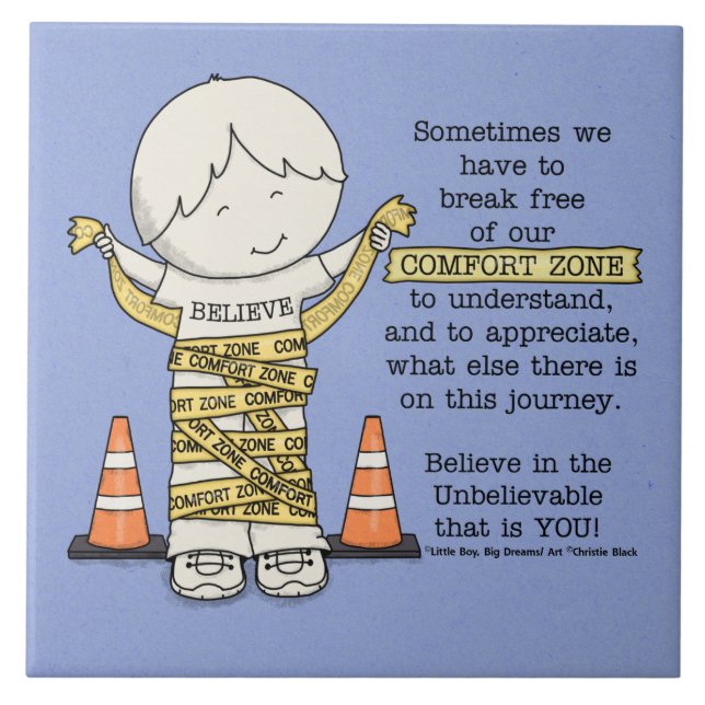 Comfort Zone Ceramic Tile (Front)