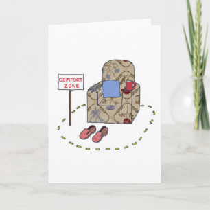 Comfort Zone Funny Father's Day Card