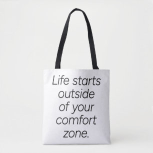 Comfort Zone Shoulder Tote Bag