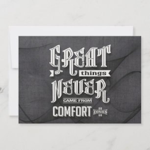 Comfort Zones - Motivational Quotes.