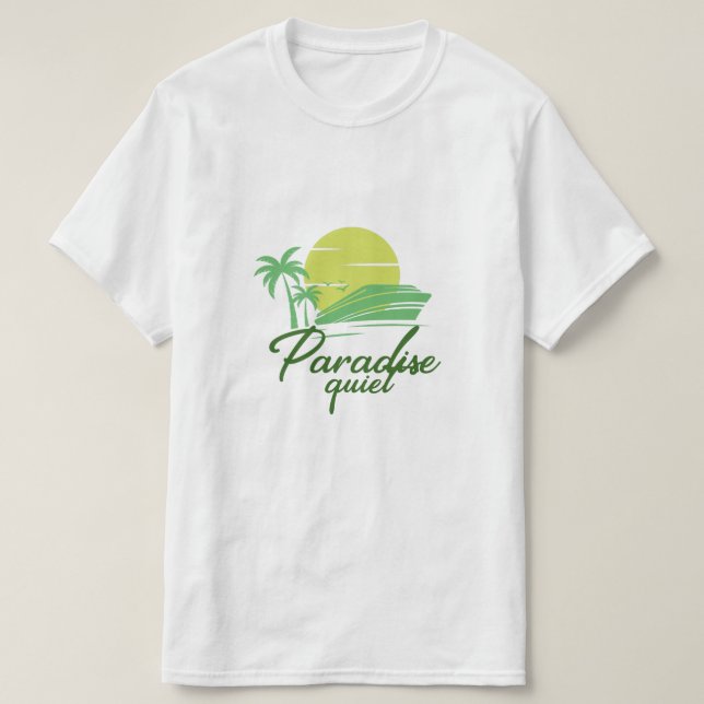 Comfortable T-shirt, bright colours, about a quiet T-Shirt (Design Front)