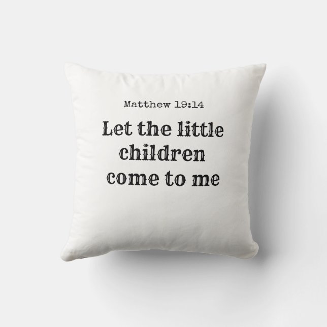 Comfortable throw pillow (Back)