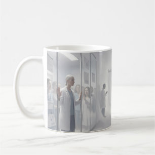 Comfortably Numb White Corridor Dream Mug