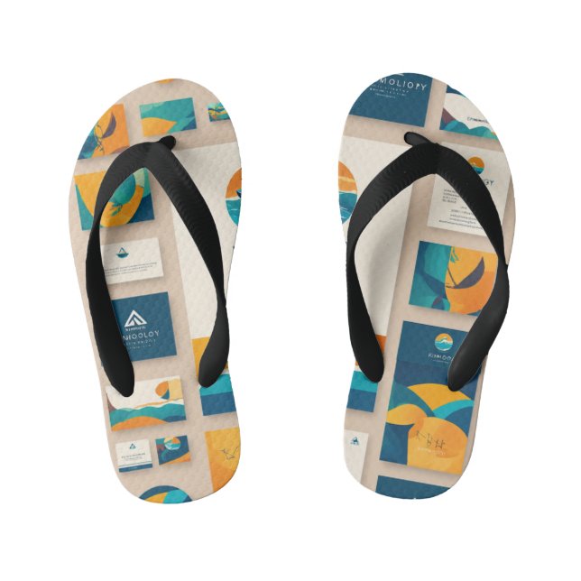 "ComfortGrip Lightweight Flip Flops" Kid's Thongs (Footbed)