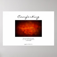 Comforting - Golden Brown - Feng Shui Poster