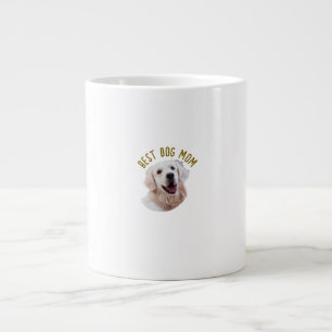 Comfy and Stylish Mug-Best Dog Mom  Large Coffee Mug