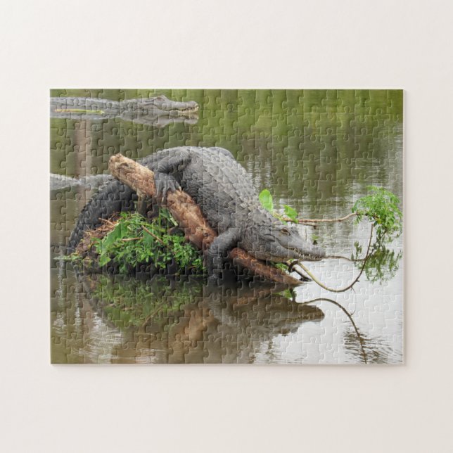 Comfy Cosy Gator Puzzle (Horizontal)