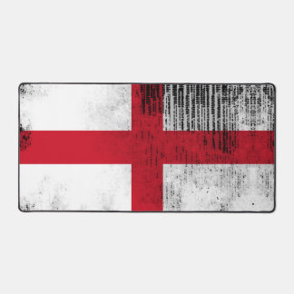 Comfy Gaming Desk Mat - English Flag