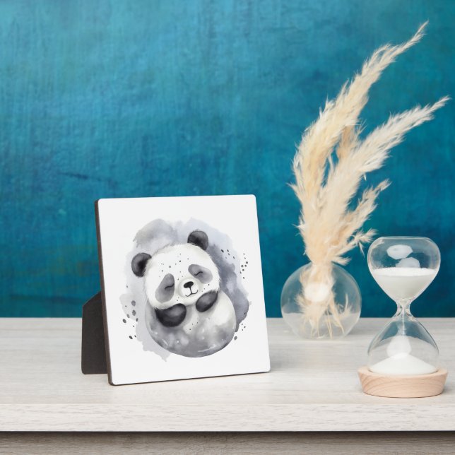 Comfy Panda Plaque (Insitu)