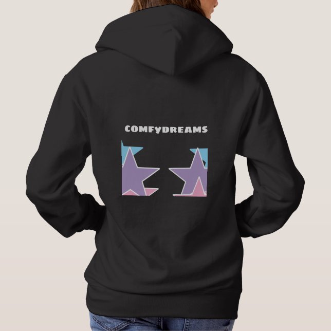 comfydreams starry design hoodie (Back)