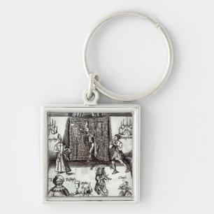 Comic Actors in Performance, 1662 Key Ring