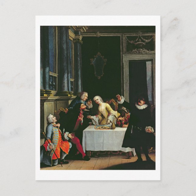 Comic Actors Postcard (Front)