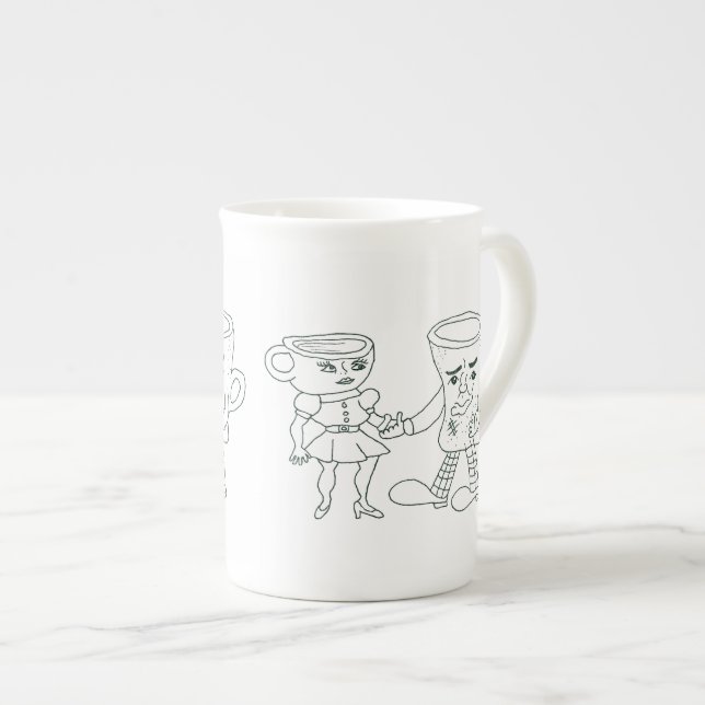 Comic Anniversary Mug (Front Right)