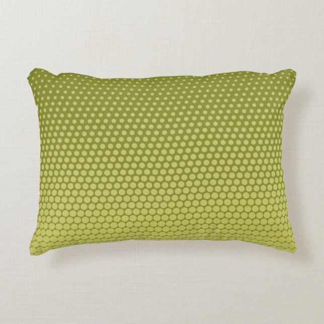 Comic background. Halftone dotted retro pattern wi Decorative Cushion (Front)