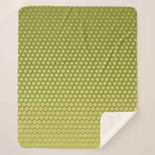 Comic background. Halftone dotted retro pattern wi Sherpa Blanket