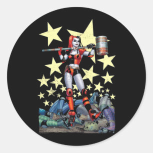 Comic Book Antihero Hammer Time Performance Classic Round Sticker