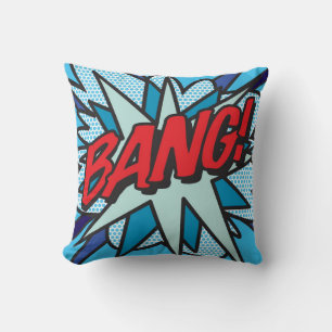 Comic Book BANG! Cushion