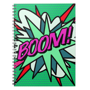 Comic Book BOOM Cool Fun Modern