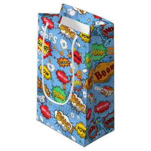 Comic Book Bubbles Gift Bags