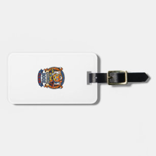 Comic Book Cat Cat Mum Gift Idea - Comic Book Cat  Luggage Tag