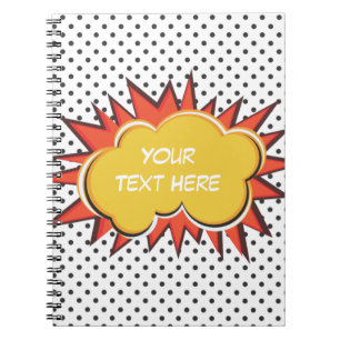 Comic Book Explosion Custom Text Bubble