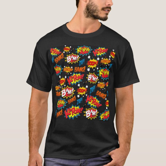 Comic Book Explosion T-Shirt (Front)