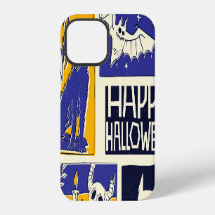 Comic Book Halloween Illustration iPhone 12 Case