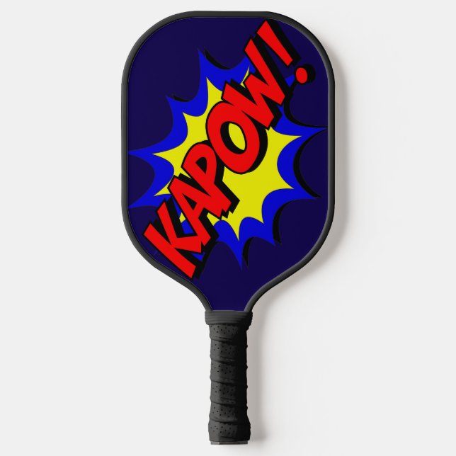 Comic Book Kapow! Exclamation Pickleball Paddle (Front)