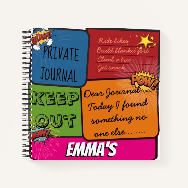 Comic Book Kids Journal (Front)