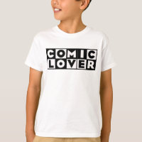 Comic Book Lover Bold Design