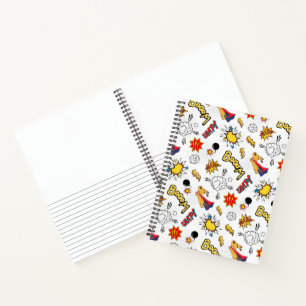 Comic Book Pattern Notebook