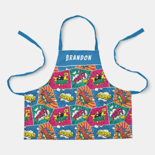 Comic Book Pop Art Kid’s Apron