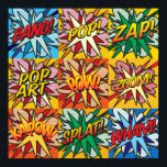 Comic Book Pop Art Modern Colourful Typographic Gr Poster<br><div class="desc">Comic Book Pop Art Modern Colourful Typographic Graphic Pattern Poster Anime Cartoon Comic Fiction Manga</div>