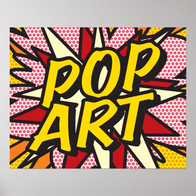 Comic Book POP ART Poster (Front)