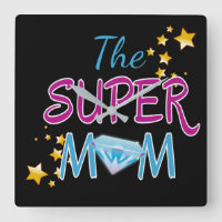 Comic Book Pop Art Superhero Mum Mother's Day